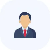 Male professional avatar icon